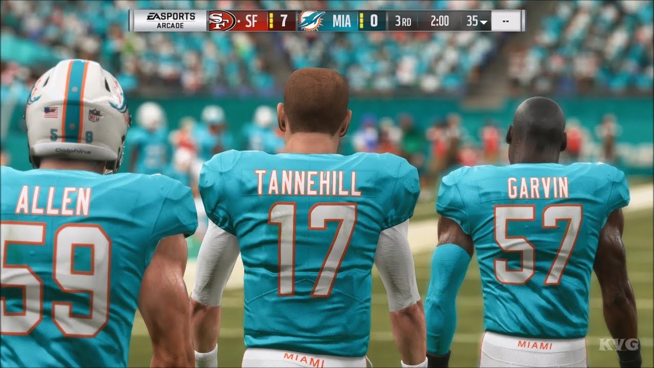 Madden NFL 19 - Miami Dolphins vs San Francisco 49ers - Gameplay (HD) [1080p60FPS]