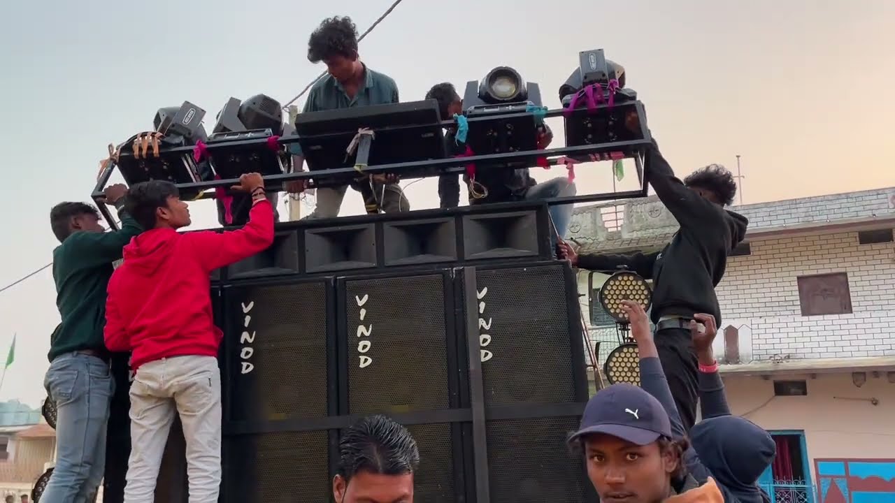DJ VLOG | 4 BASS 4 TOP WITH SHARPY DJ SETUP |📍BIJURI