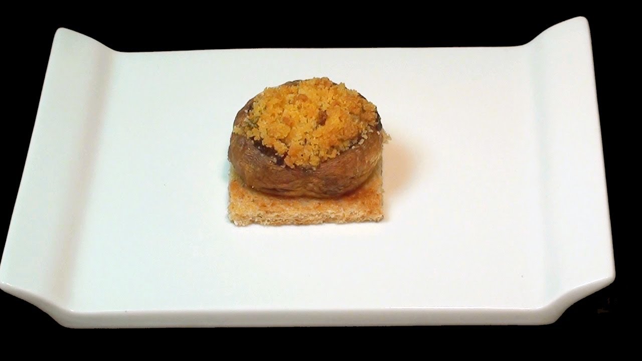 Pintxo de champiñon relleno
