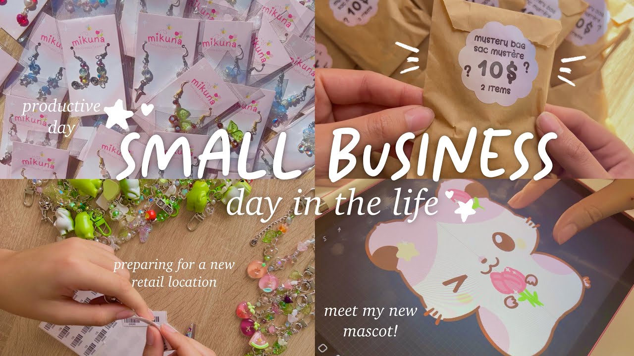 🛍️ let’s prepare for a new retail location! joining AAS Toronto, new jewelry, meet my mascot 