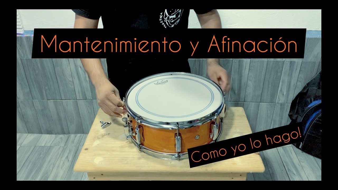 Mantenimiento y Limpieza de Snare / Tarola / Caja