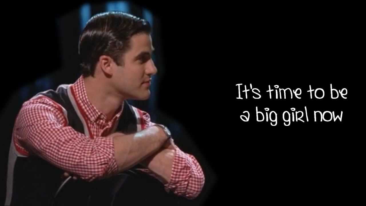 Glee - Big Girls Don't Cry (Lyrics)