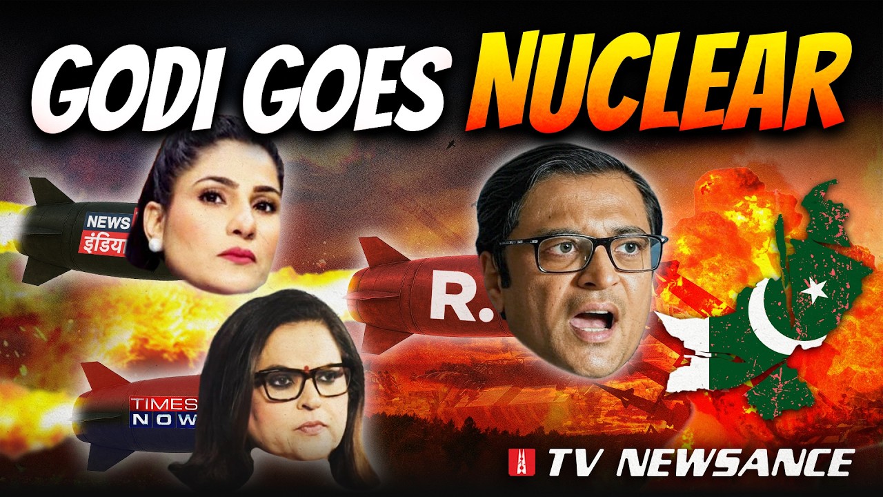 Indian News Anchors Take REVENGE on Pakistan (Through Screaming TV News Debates) | TV Newsance 297