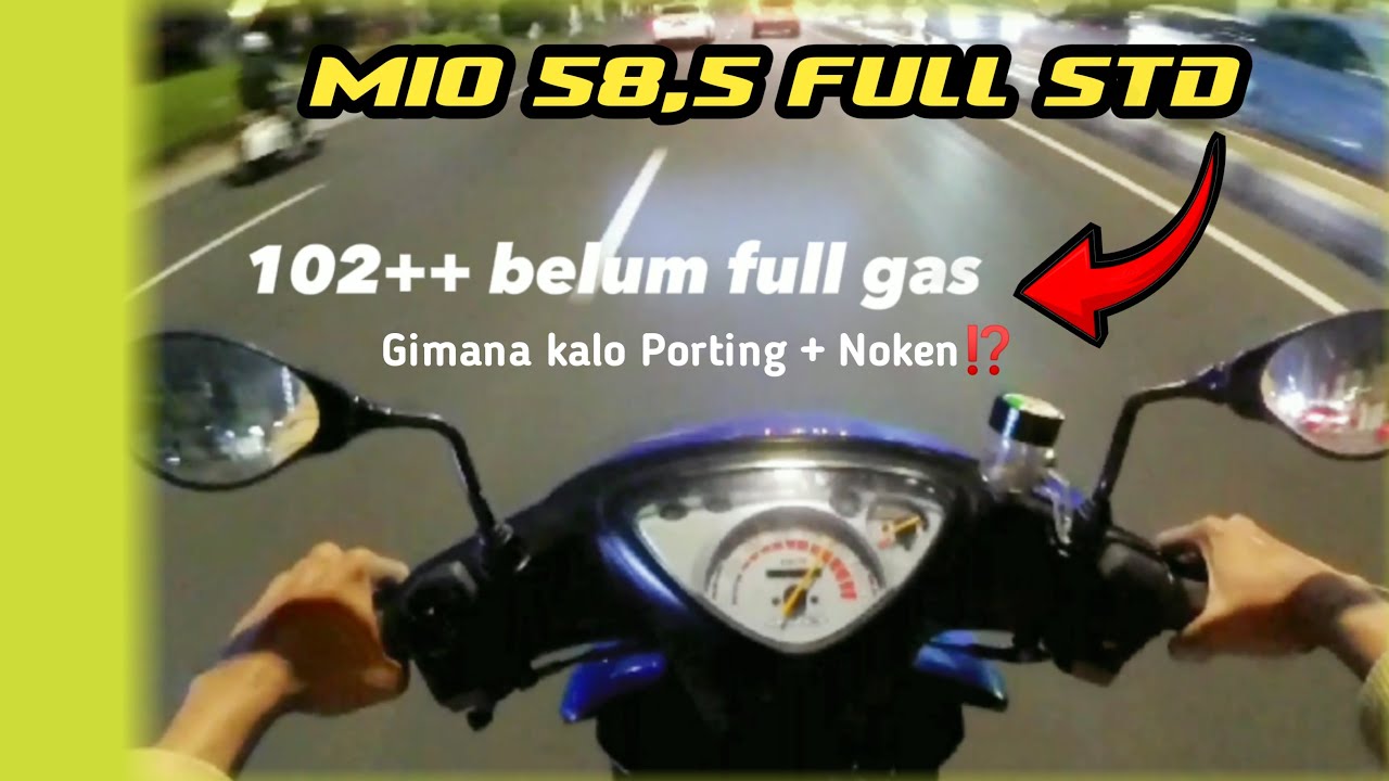 MIO 58,5 FULL STANDAR DAPET 102++ km/h