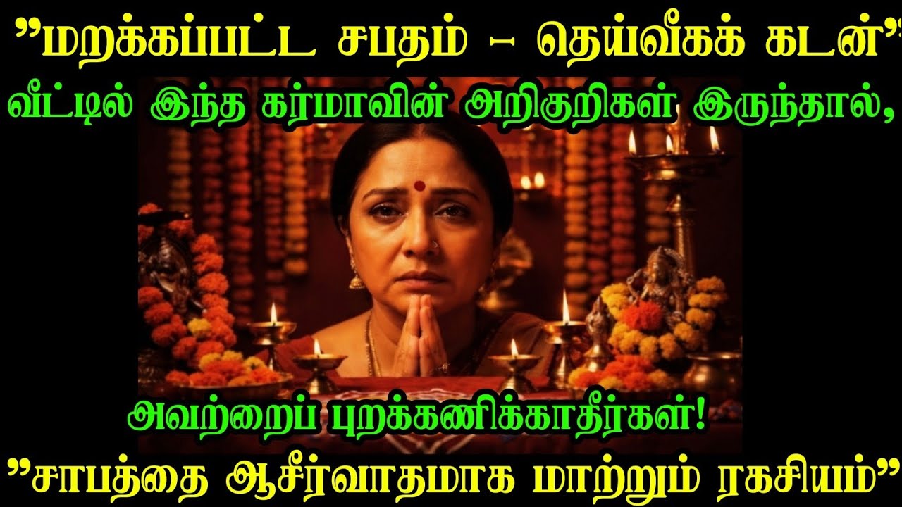 உங்கள் துரதிர்ஷ்டத்தின் காரணம் இதுவாக இருக்கலாம்! | மறந்துபோன சபதத்தின் ஆபத்து | குலதெய்வ கடன் |