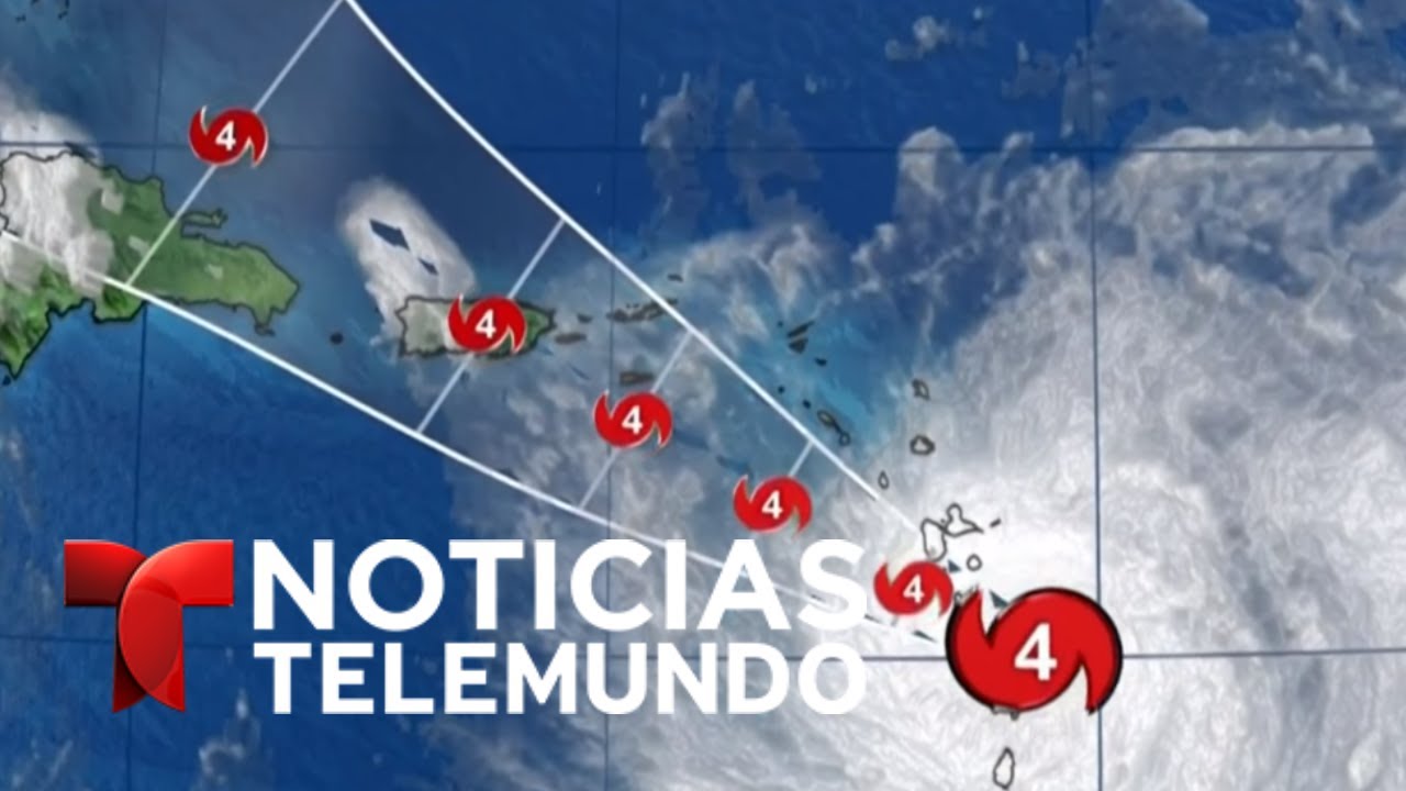 El huracán María cobra fuerza y se acerca a Puerto Rico | Noticiero | Noticias Telemundo