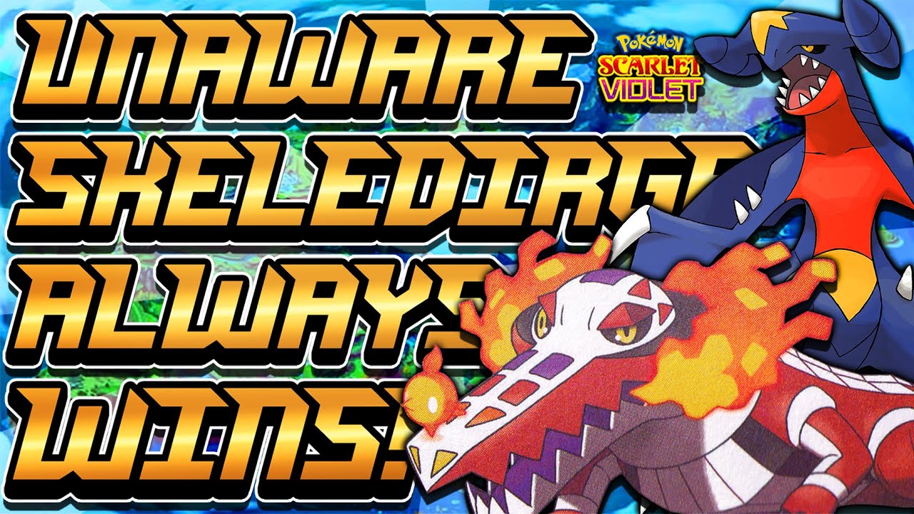 UNAWARE SKELEDIRGE TEAM Does Not Lose! - Pokémon Scarlet & Violet Competitive Ranked Double Battles