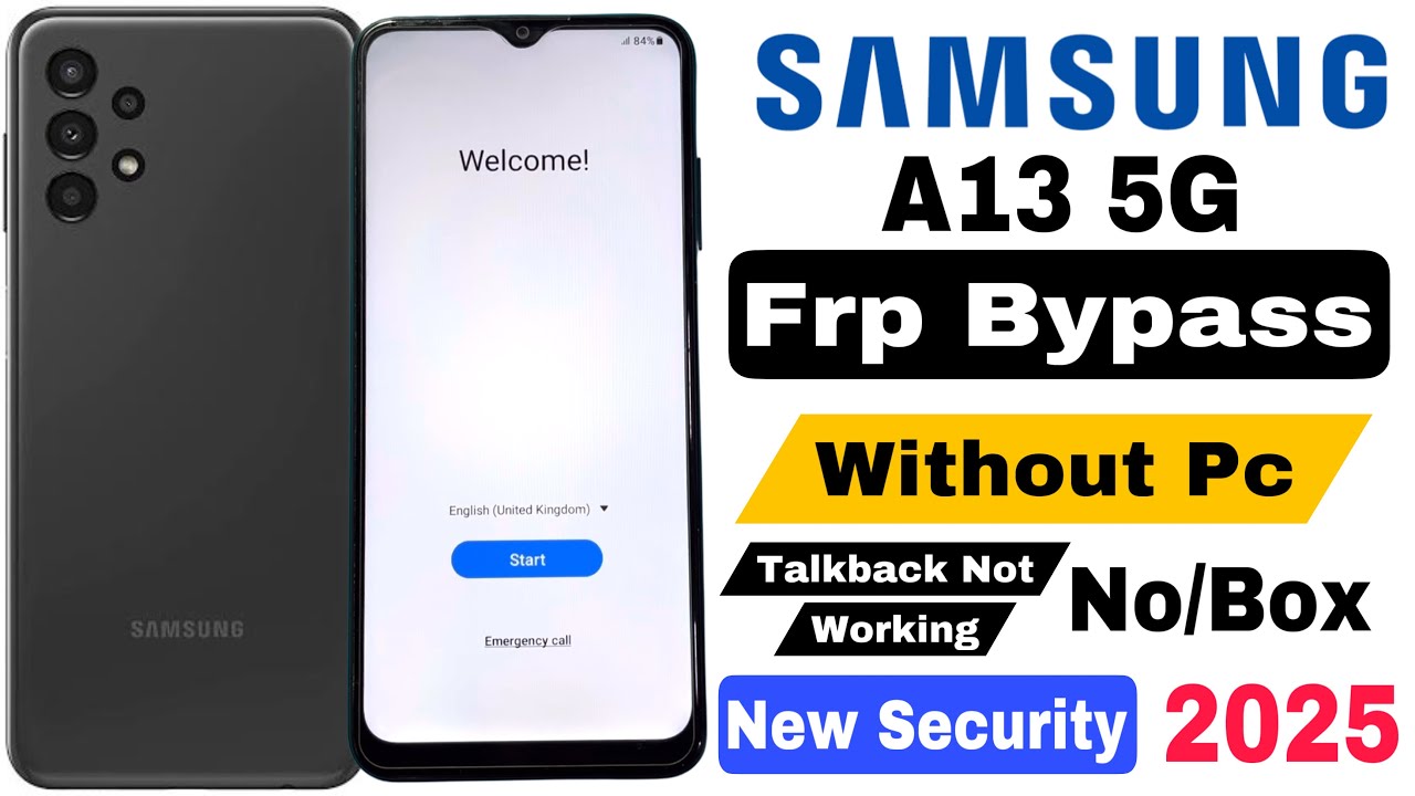 Samsung A13 Frp Bypass | Without Pc | Google Account Lock Unlock/New Security Update Android 13 2025