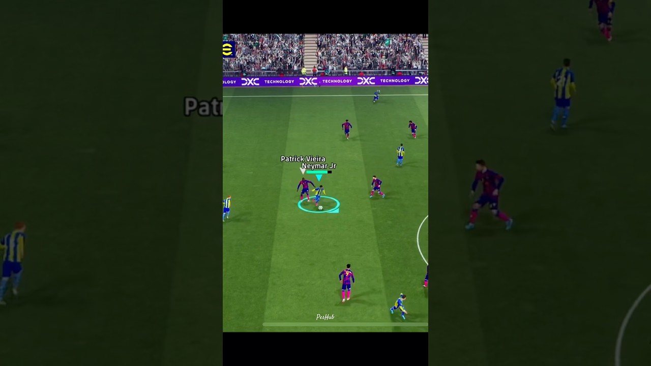 Неймар младший &ndash; настоящий профессионал в обращении с мячом 🪄⚽😎🔥 #efootball #efootball2025 #pes #...