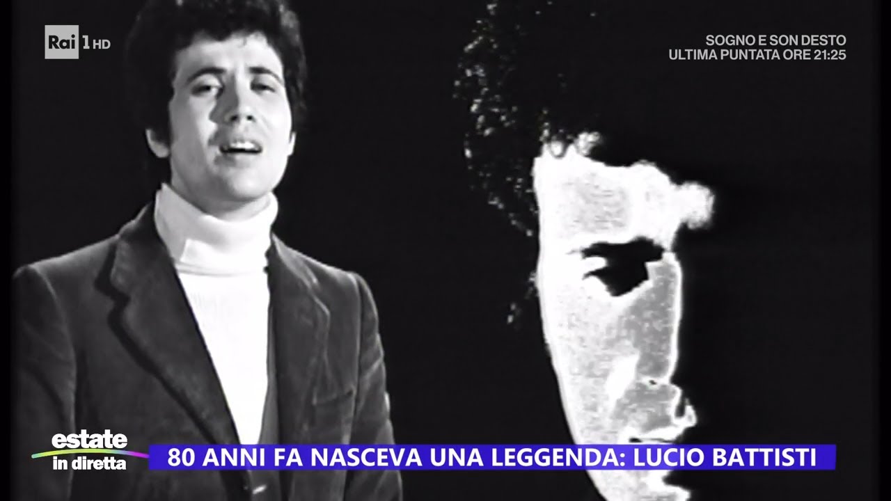 80 anni fa nasceva una leggenda: Lucio Battisti - Estate in diretta - 18/08/2023