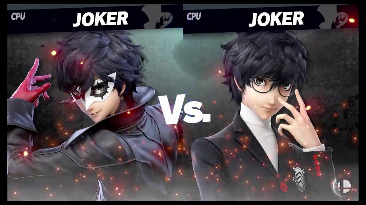 Super Smash Bros Ultimate Amiibo Fights   Request #4842 Joker vs Joker