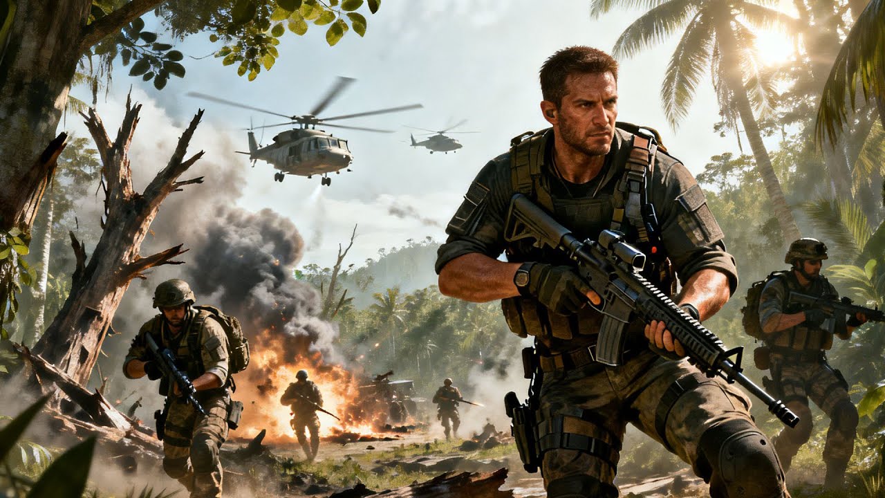 Call of Duty Black Ops RTX 5090 4K Ultra HD Graphic Gameplay Victor Charlie