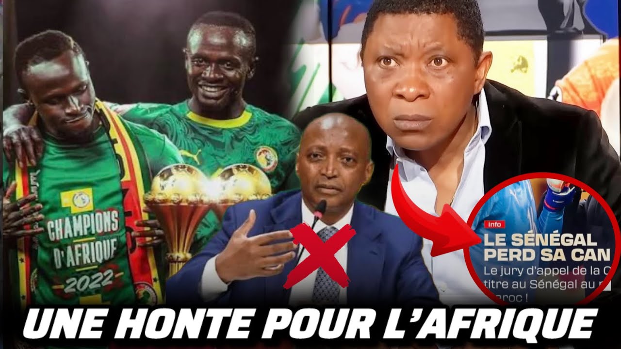 🚨SCANDALEUX : LE SÉNÉGAL N’EST PLUS CHAMPION D’AFRIQUE UNE HONTE POUR LE FOOT AFRICAIN 😳🤯😱
