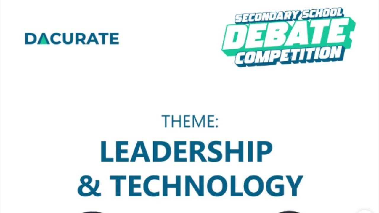 2025 Dacurate Secondary School Debate Competition