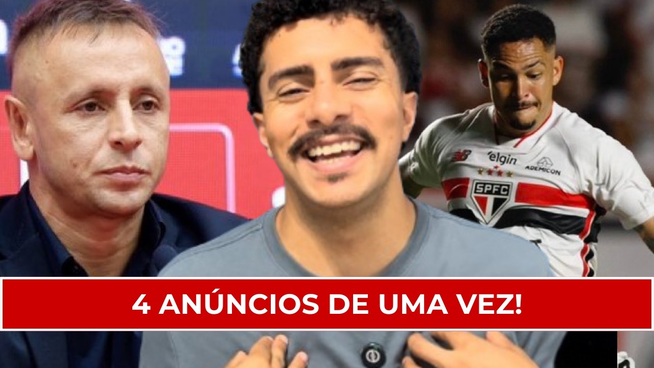SÃO PAULO QUER ASSINAR COM ESSES 4 JOGADORES! LUCIANO, NEGRUCCI, SABINO E MARCOS ANTÔNIO RENOVAM