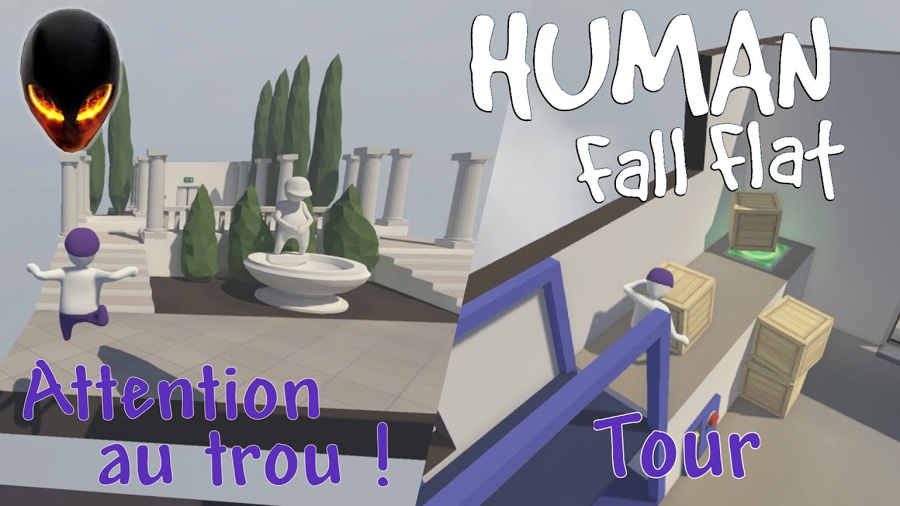Human Fall Flat : Succès : Attention au trou ! et Tour