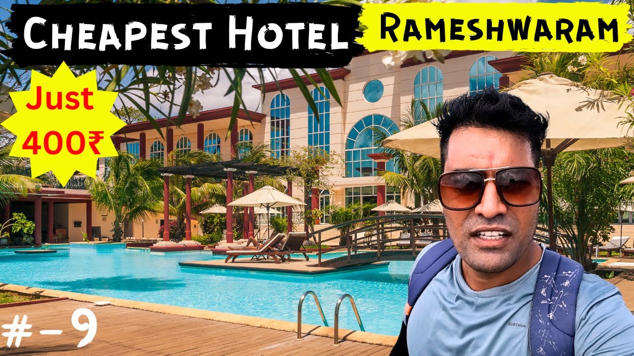 Cheapest Hotel In Rameshwaram | Only Just-400 Rs | Rameshwaram Temple Kanyakumari   4K