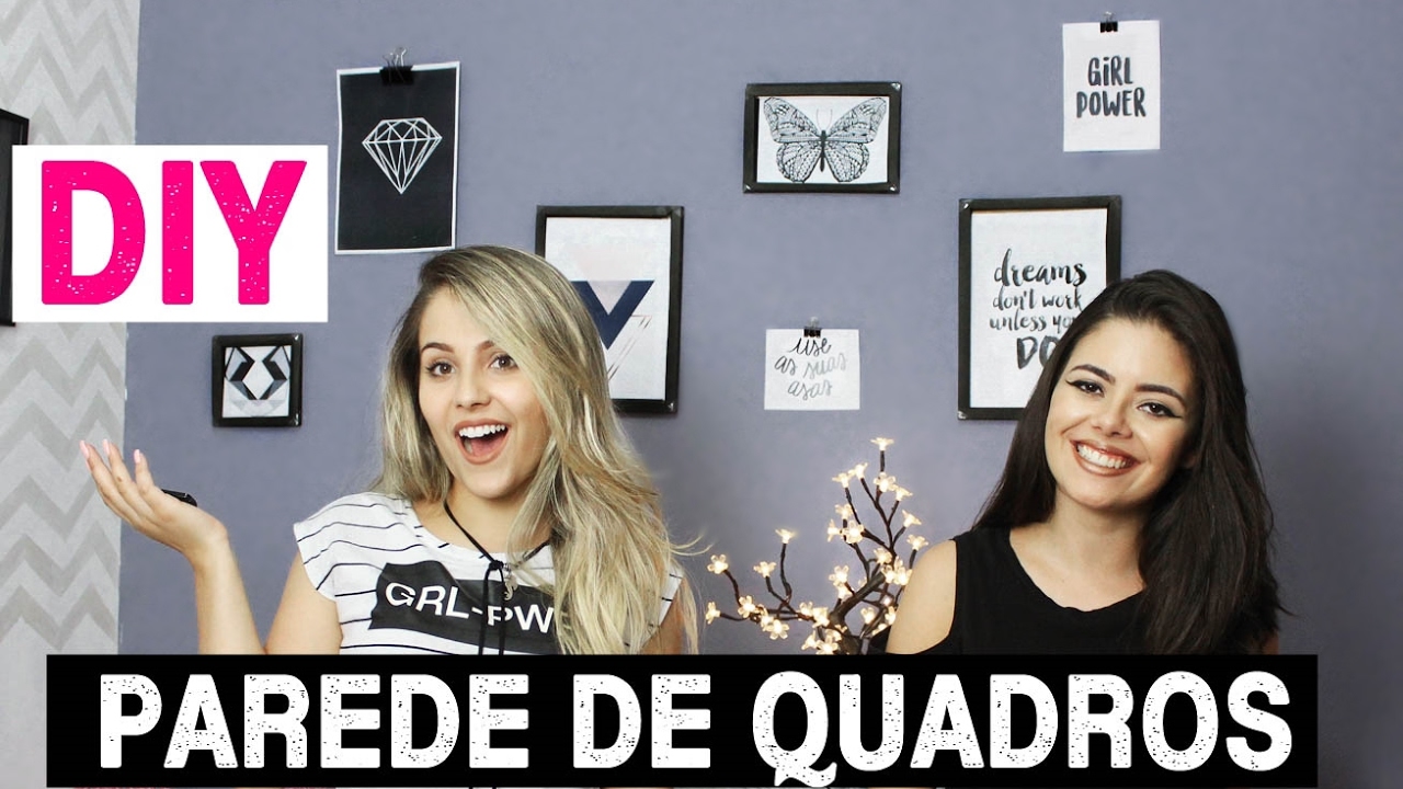 DIY parede de quadrinhos super barata e fácil - Gabriela Capone