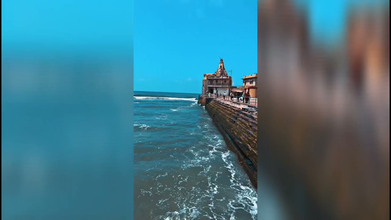 Dwarkadhish temple 💫 dwarkadhish status 2023 new #dwarka #thakar #trendingstatus #viralstatus
