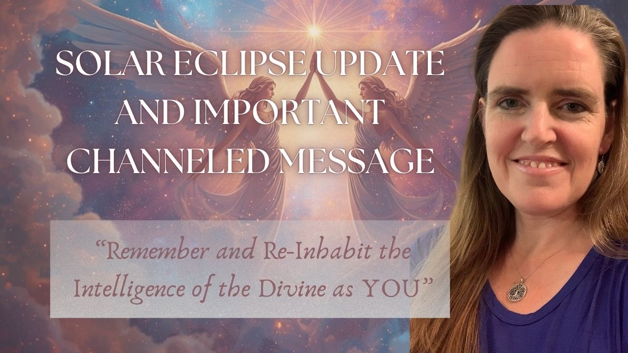 Mid-Month and Pre-Eclipse Update and Channeled Message - Why You and This Moment Are SO Important