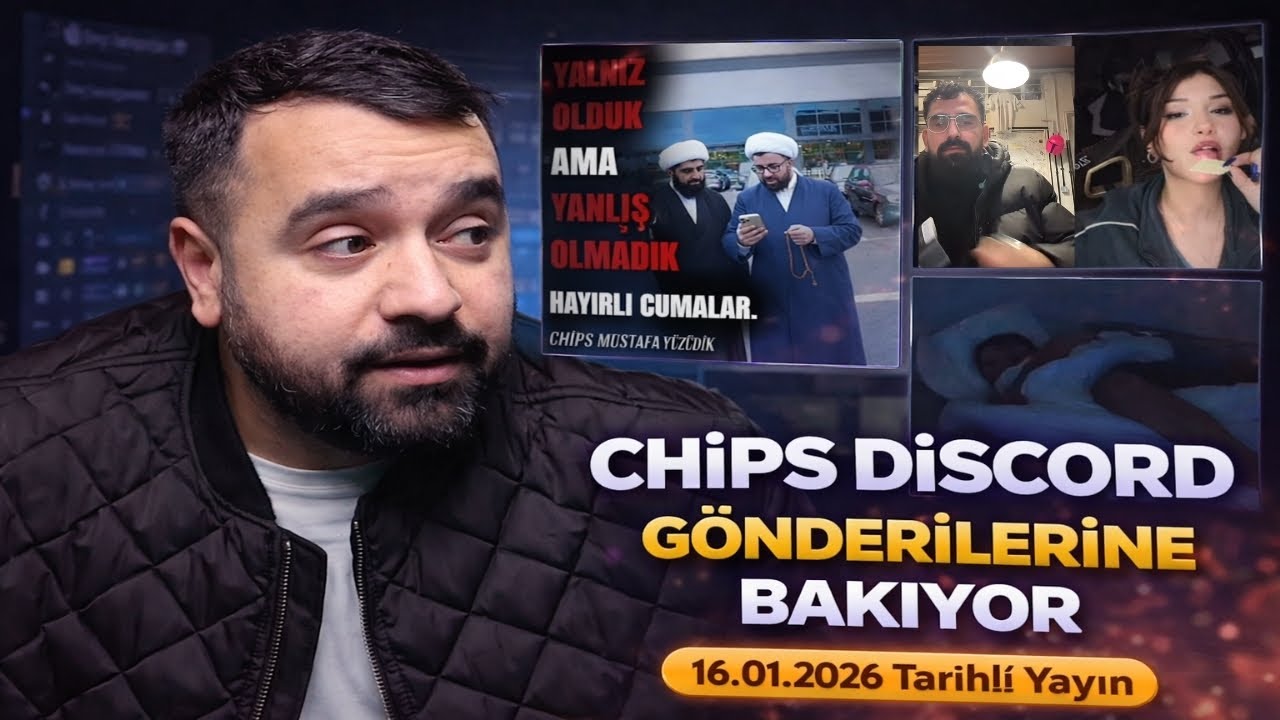 Chips, Discord Gönderilerine Bakıyor 😂 (16.01.2026)