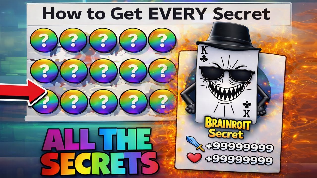 How to Unlock EVERY SECRET in Brainrot Evolution!