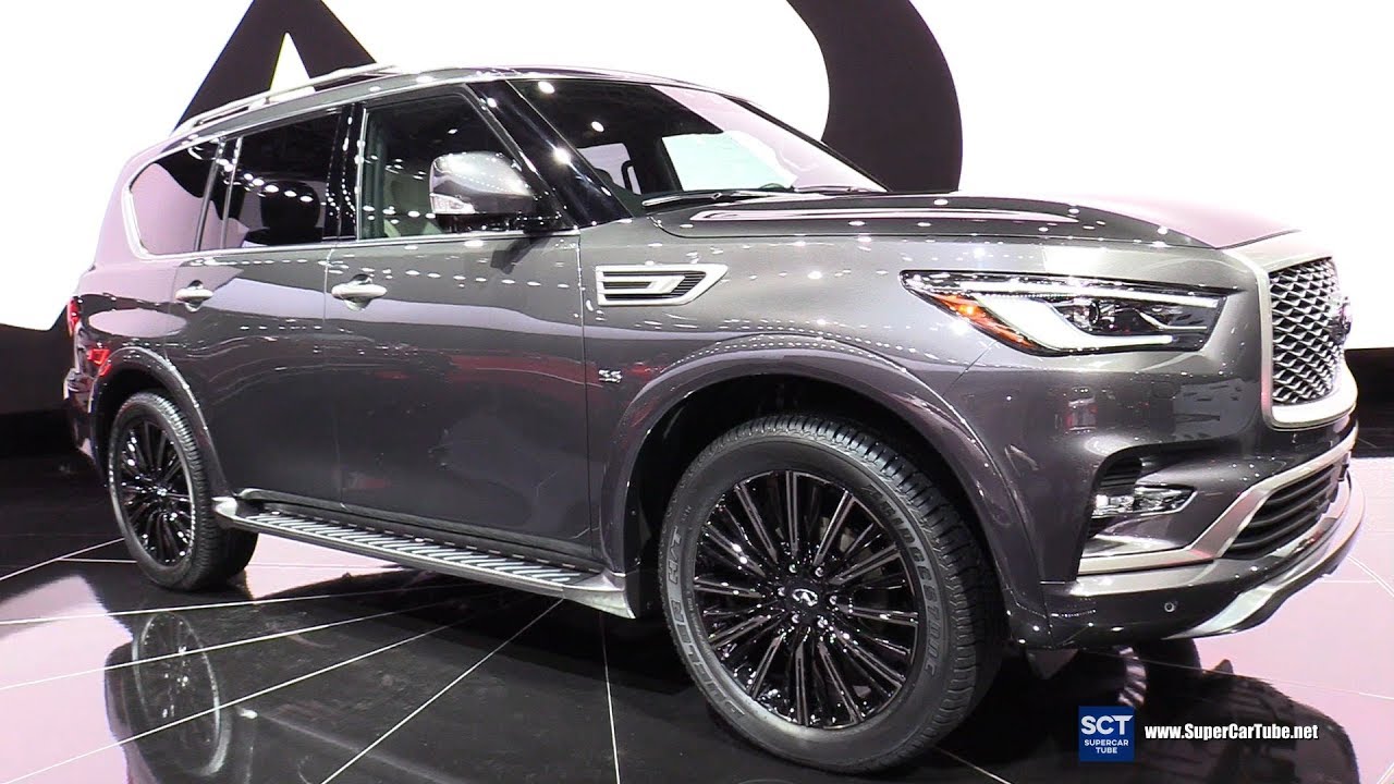 2019 Infiniti QX80 Limited - Exterior and Interior Walkaround - Debut 2018 New York Auto Show