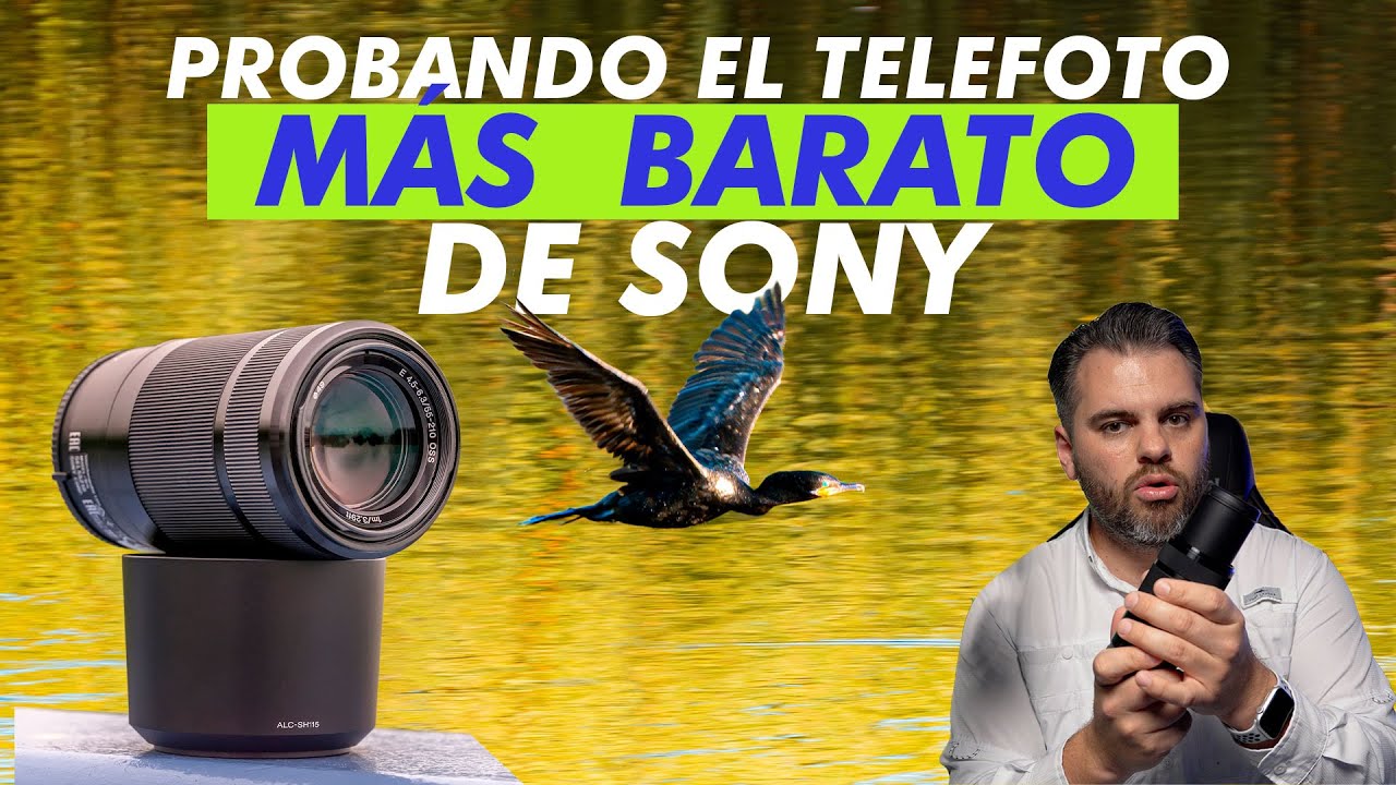Lente Telefoto más BARATO de Sony y esto me impresionó