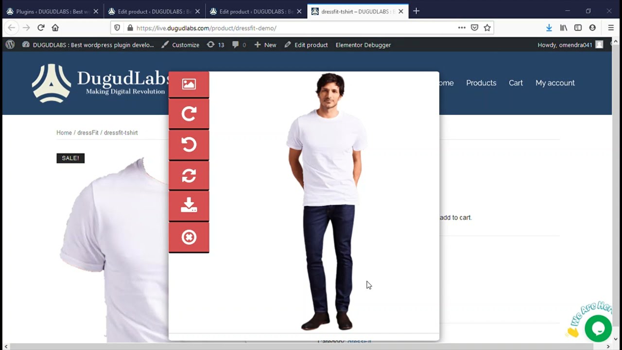 Virtual Try on Plugin For Clothes