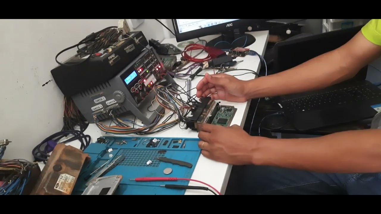 Como testar e  Consertar módulo de injecao Eletronica 