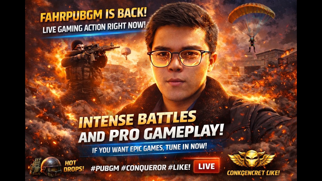 🚀 FAHRPUBGM LIVE | BUGUN RANK PUSH 🔥