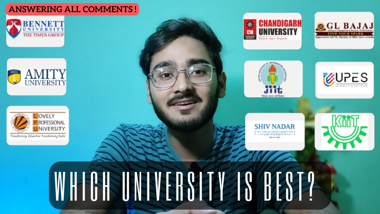 The Epic Univ Battle: BENNETT UNIV vs SNU vs AMITY vs LPU vs KIIT vs UPES vs GL BAJAJ vs CU vs JIIT