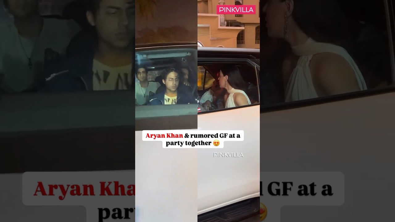 Rumoured Couple Aryan Khan & Larrisa Bonesi Steals The Spotlight of party#shorts #bollywood #couple