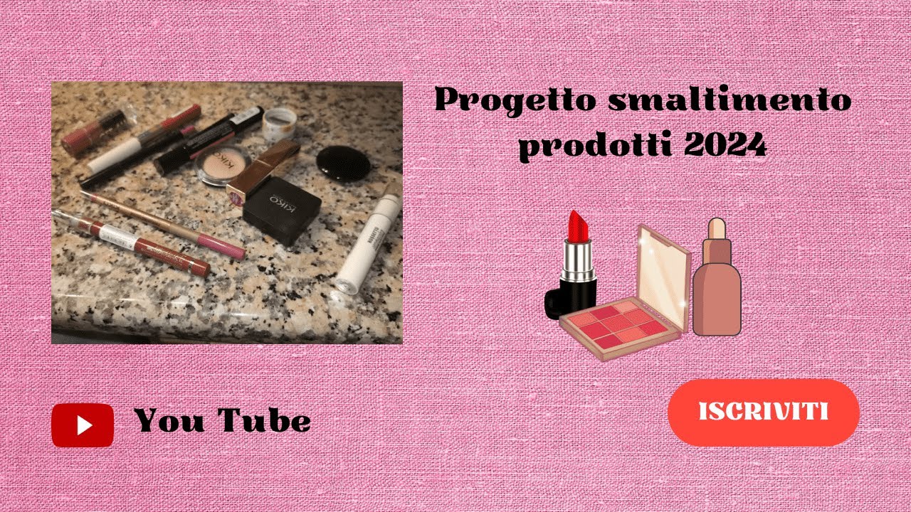Progetto smaltimento prodotti 2024