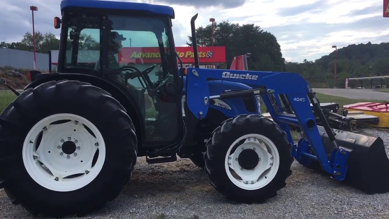 ---SOLD---TN 70 DA New Holland CHA 4x4 Loader $27,500
