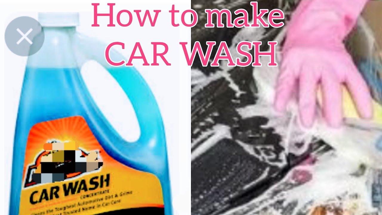 How to make CAR WASH at home / car shampoo.