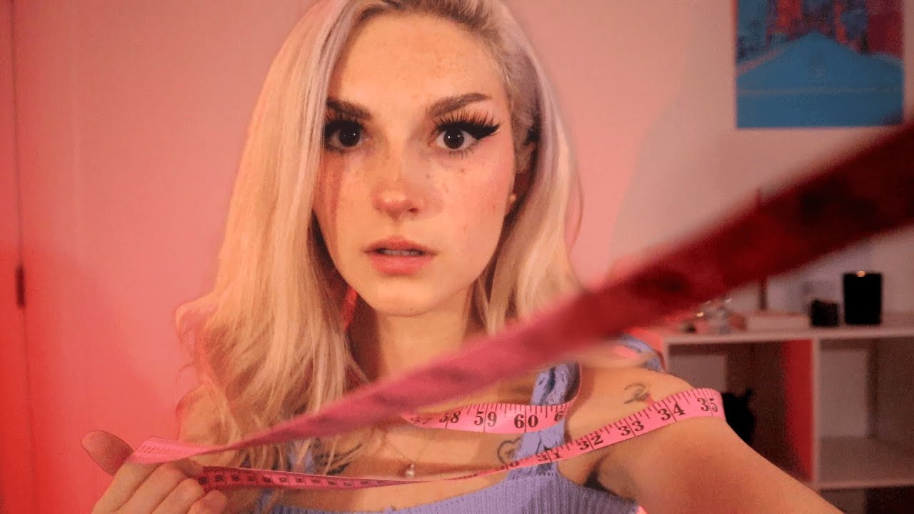 ASMR Chaotic Fast & Aggressive Measuring You | Up Close, Mouth Sounds, Personal Attention Role Play