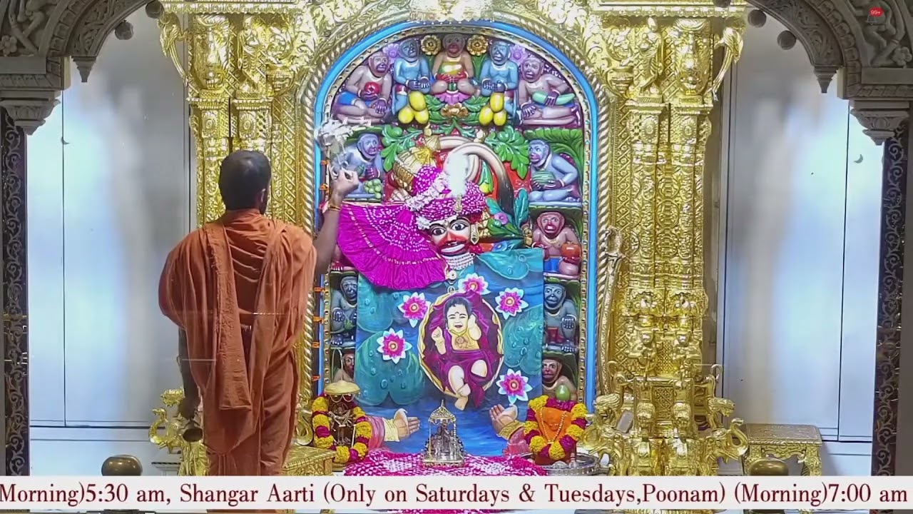 Mangla Aarti Darshan Salangpur Date 01 04 2023