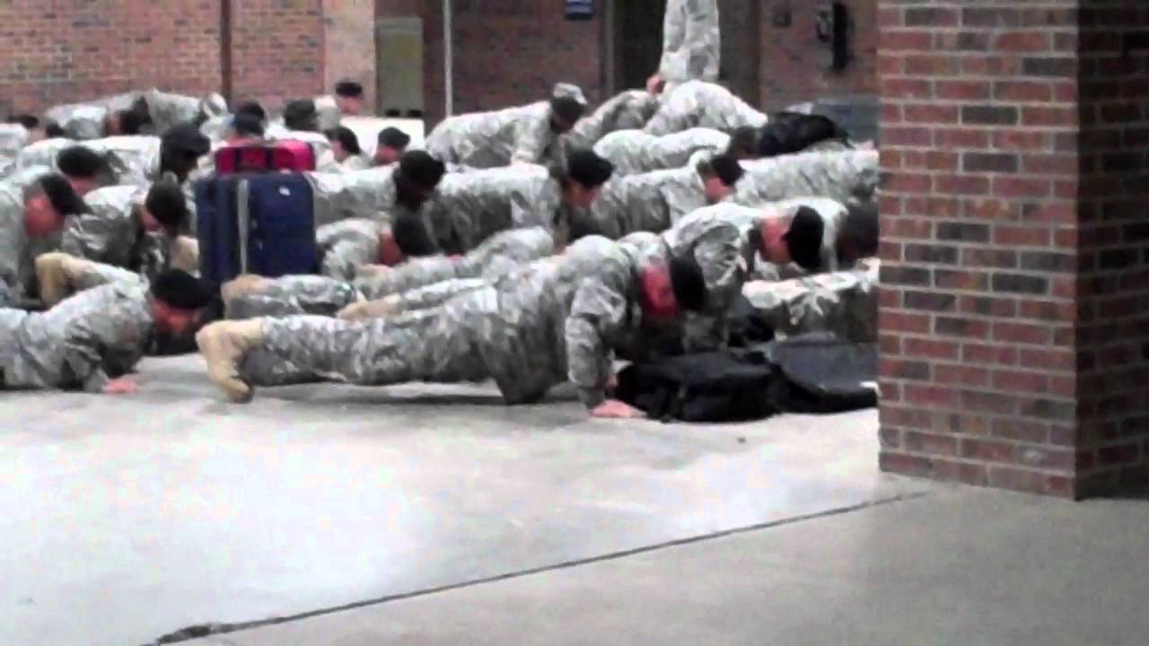 Getting Smoked at BCT Fort Jackson, SC 3/15/12