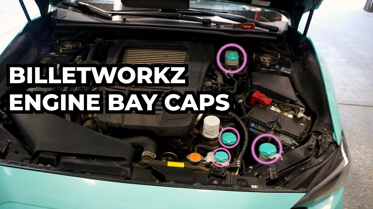 Installing BILLETWORKZ Engine Bay Caps | 2015+ Subaru WRX