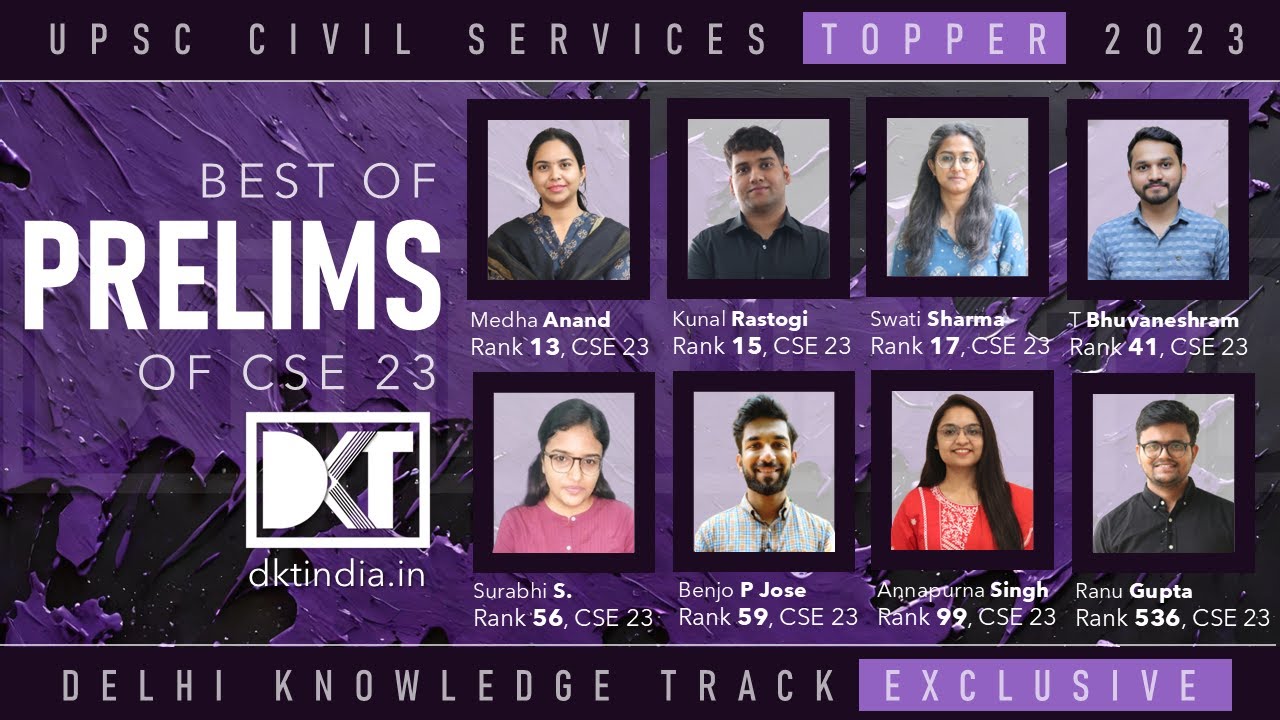 UPSC  | Best Of CSE 2023 Toppers Prelims Strategy | CSE 2023 के टॉप रैंकर्स की प्रीलिम्स स्ट्रेटेजी