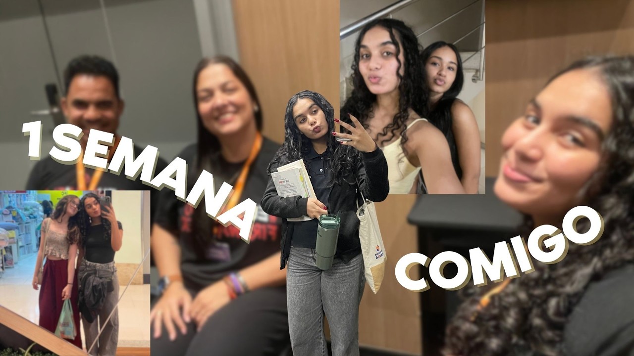 uma semana comigo (viagem, cinema, trabalho...)