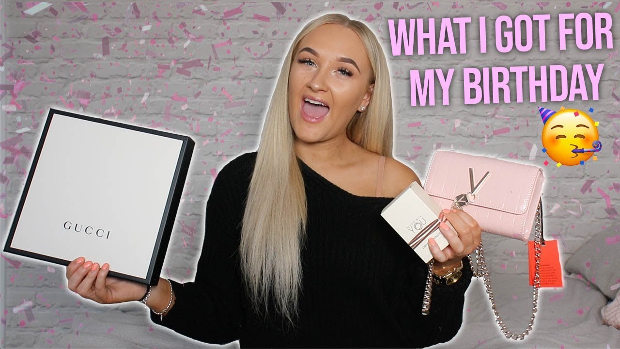 WHAT I GOT FOR MY 20TH BIRTHDAY!!