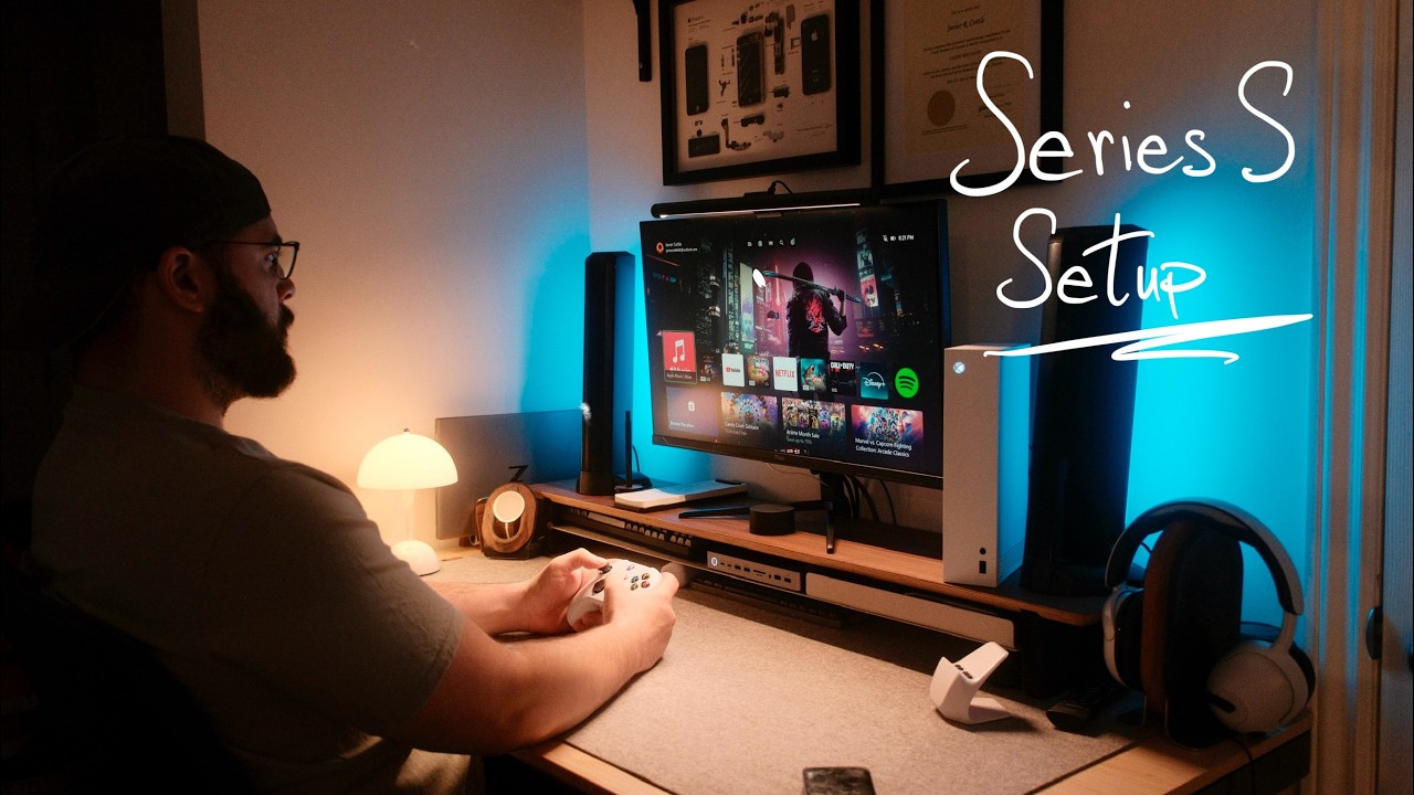 Xbox Series S in 2025 | Desk Setup Upgrades, Gaming in Your 30s
