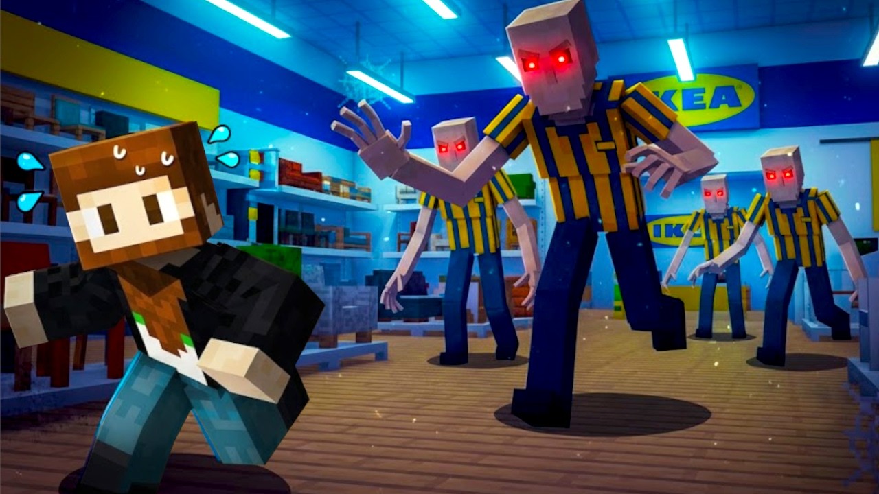 T&auml;m&auml; Minecraft Modi on PAINAJAINEN! 😱 Infinity Ikea