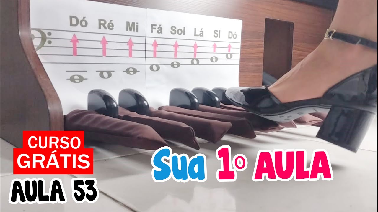 Como tocar pedaleira passo a passo - novos métodos p/ Organsita - Aula 53 | JG Organista