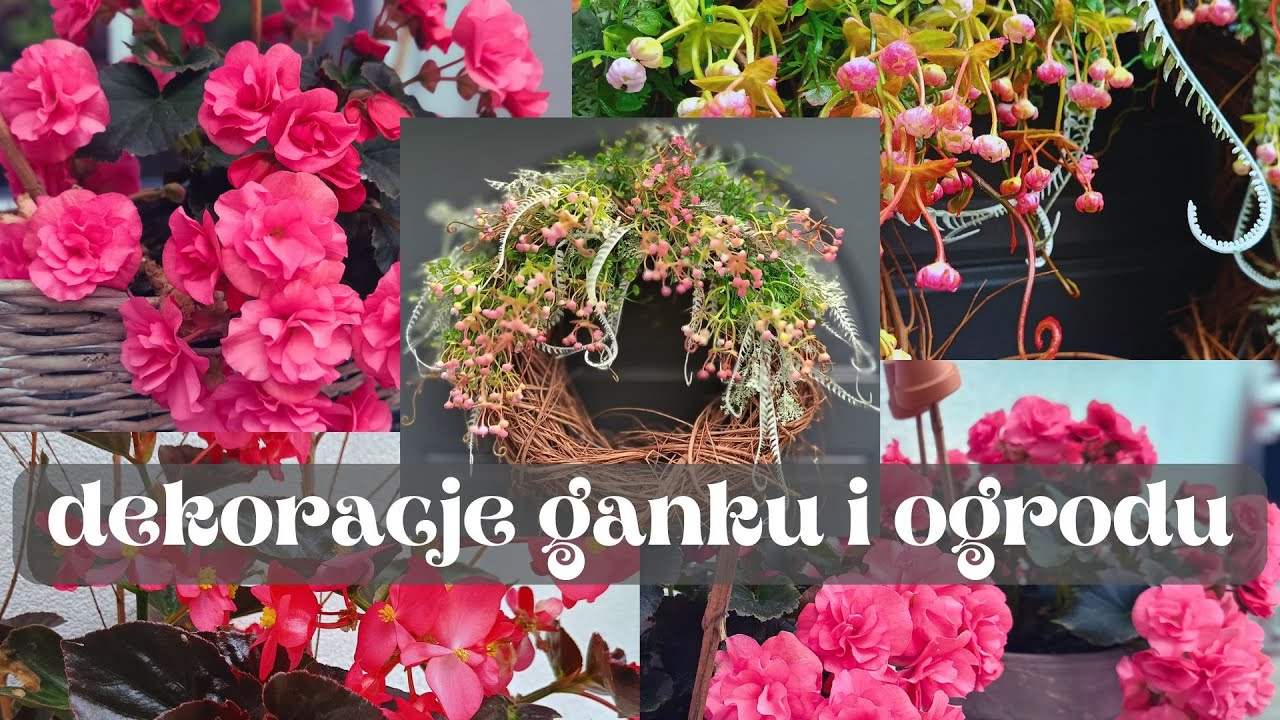 DEKORACJE GANKU I OGRODU - PROSTE, TANIE, PONADCZASOWE. Mała architektura w ogrodzie DIY