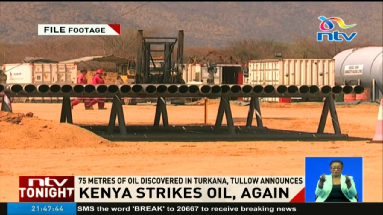 Kenya strikes oil again: 75 metres of oil discovered in Turkana