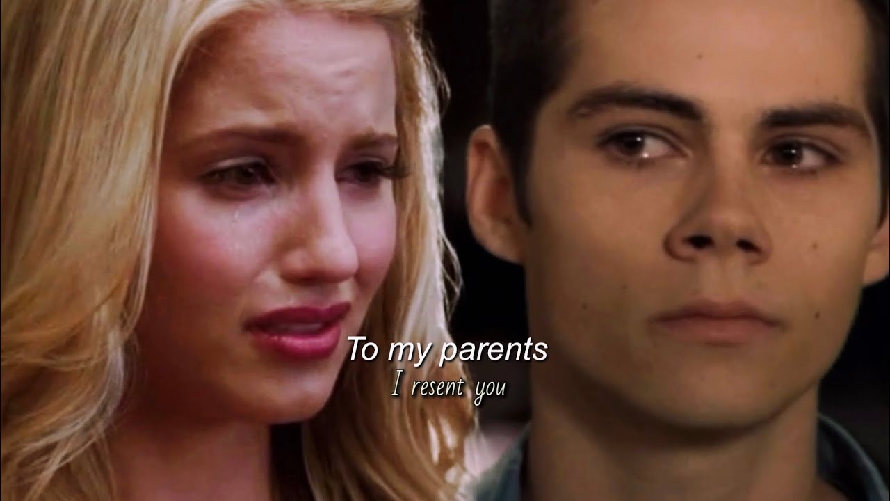 To my parents - I resent you.