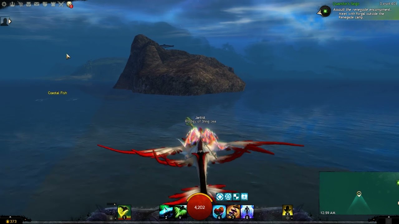 GW2 Bloodtide Coast Prof Portmatt's Lab JP Skimmer Tricks